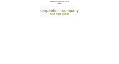 Desktop Screenshot of carpentercompany.fv2b.com
